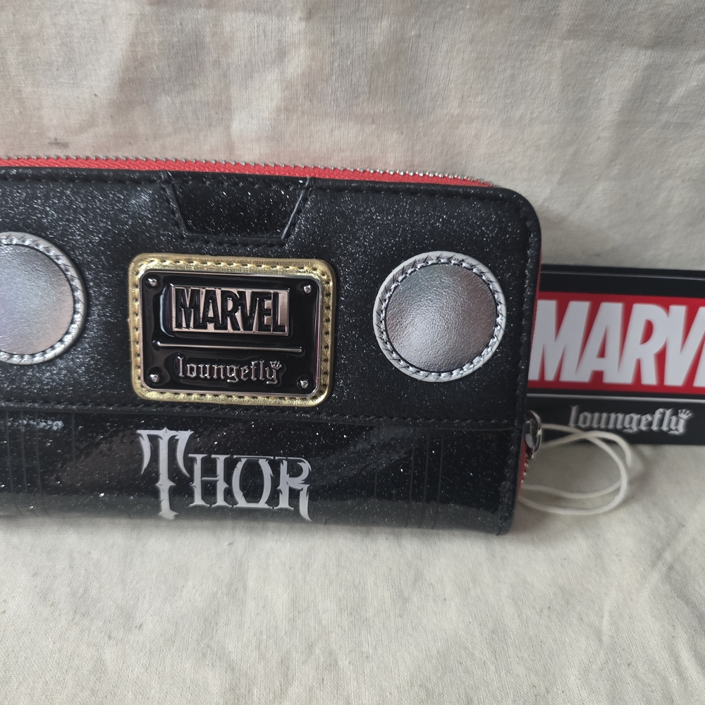 Loungefly Marvel Thor Black Wallet